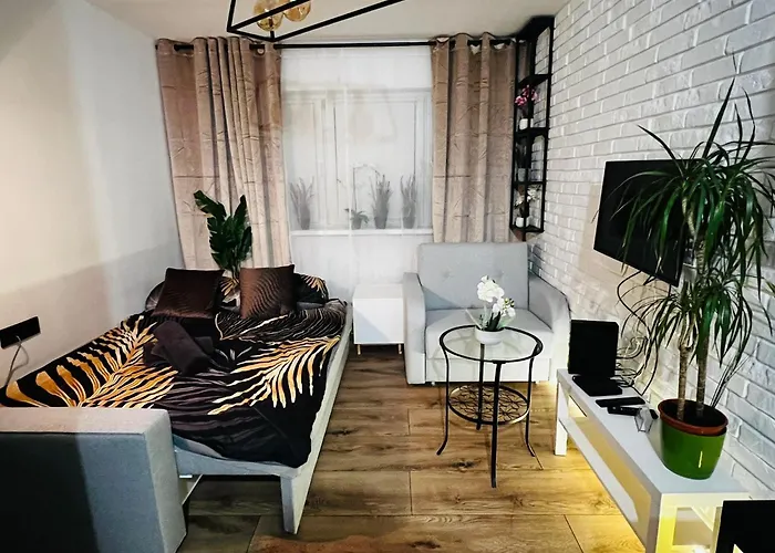 Kameralna Kawalerka W Stylu Loftu Blisko Centrum وارسو