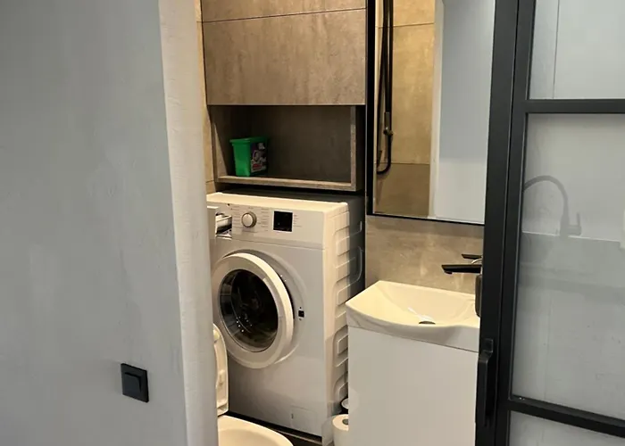 Kameralna Kawalerka W Stylu Loftu Blisko Centrum * وارسو